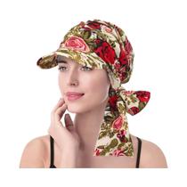 Bonés Elegantes Com Estampa Vintage E Aba Para Mulheres Muçulmanas, Turbantes E Lenços De Cabeça Da Bonés Elegantes Com Estampa Vintage E Aba Para Mulheres Muçulmanas, Turbantes E Lenços De Cabeça Da