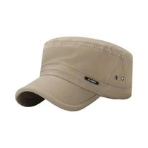 Bonés Planos Masculinos - Respiráveis, Secagem Rápida para Primavera/Verão