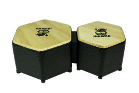 Bongô Percussão Bongô Hexagonal Jhamma Percussões Bongô Percussão Bongô Hexagonal Jhamma Percussões
