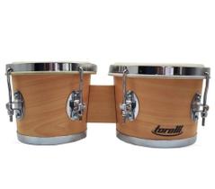 Bongo Torelli 6 x 7 Natural - Pele em couro (TB010NA)