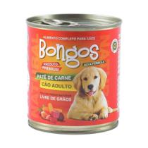 Bongos Lata Caes Adulto Carne - 280 G - PET BOM ALIMENTOS