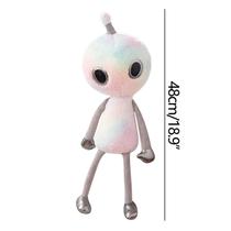 Bonita cor deslumbrante boneca alienígena de pernas longas brinquedo de pelúcia menino menina presente de aniversário Bonita cor deslumbrante boneca alienígena de pernas longas brinquedo de pelúcia menino menina presente de aniversário