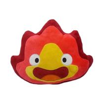 Bonito dos desenhos animados Calcifer Fire Pelúcia Presente de Natal das crianças 24CM