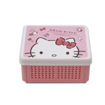 Bonito Hello Kitty Caixa De Armazenamento Dobrável Multiuso Organizador De Mesa De Desenho Animado