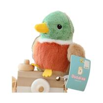 Bonito Kawaii Pássaro Brinquedos De Pelúcia Realista Papagaio Pardal Mini Pingente Boneca Decoração