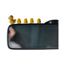 Bonito Mini Patos Ornamentos De Carro 5 Peças Espelho Retrovisor Automático Decoração Do Painel Para