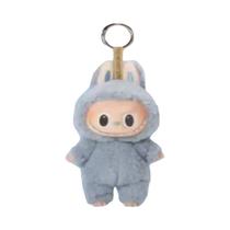 Bonito Na Moda Labubu Panda Mentor Série Vinil Boneca Caixa Cega Chaveiro De Alta Qualidade