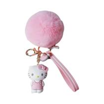 Bonito Sanrio Olá Kitty Melodia Kuromi Cinnamoroll Chaveiro Boneca Pingente Chaveiro Jóias Presente