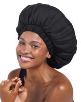 Bonnet de Cetim Kitsch XL para Cabelos Encaracolados e Texturizados Bonnet de Cetim Kitsch XL para Cabelos Encaracolados e Texturizados