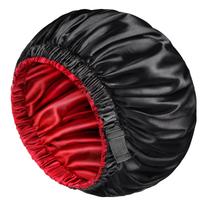 Bonnet de cetim mikimini de camada dupla reversível para homens/mulheres Bonnet de cetim mikimini de camada dupla reversível para homens/mulheres