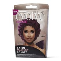 Bonnet Satin Majestic FIRSTLINE Evolve para um cabelo deslumbrante Bonnet Satin Majestic FIRSTLINE Evolve para um cabelo deslumbrante