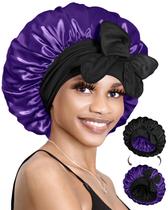 Bonnet Sleeping Bonnet QUEEN Silk Bonnet para mulheres com cabelos encaracolados Bonnet Sleeping Bonnet QUEEN Silk Bonnet para mulheres com cabelos encaracolados
