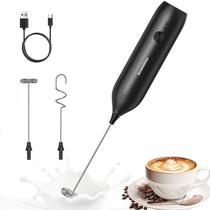 Bonsenkitchen Espumador de Leite Recarregável Portátil, Batedor Elétrico com Batedor de Aço Inoxidável, Carregamento USB-C, Misturador Manual para Café, Matcha, Lattes e Cappuccino, Presente para Cozinha Bonsenkitchen Espumador de Leite Recarregável Portátil, Batedor Elétrico com Batedor de Aço Inoxidável, Carregamento USB-C, Misturador Manual para Café, Matcha, Lattes e Cappuccino, Presente para Cozinha