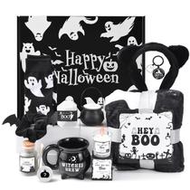 Boo Basket Stuffers YaPapa para mulheres e adolescentes com cobertor fantasma Boo Basket Stuffers YaPapa para mulheres e adolescentes com cobertor fantasma