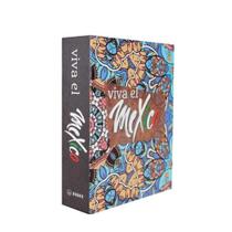 Book Box Caixa Livro Viva El Mexico Goods Br 27,5x21x7cm