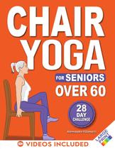 Book Chair Yoga para idosos: desafio de 28 dias para perda de peso