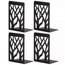 Book End Fdit Heavy Duty Iron Decorative Black (4 unidades)