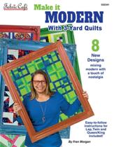 Book Fabric Café Make it Modern with 3 jardas Quilts Notion