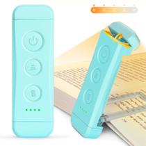 Book Light Glocusent USB recarregável de 3 cores âmbar Book Light Glocusent USB recarregável de 3 cores âmbar