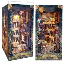 Book Nook Kit CRIOLPO DIY Doll House Wooden Miniature House