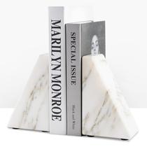 Bookend karibiber Marble White Calacatta Natural Set of 2