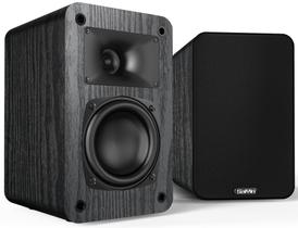 Bookshelf Speakers Saiyin Passive Woofer Horn Tweeter de 3,5 polegadas