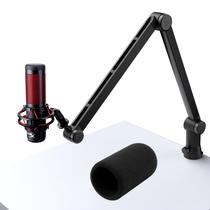 Boom Arm para microfone HyperX QuadCast com filtro pop SUNMON