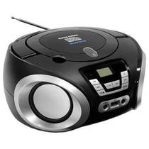 Boom Box Rádio Micro System Portátil Cd Usb Bluetooth Aux Fm - MEGA STAR