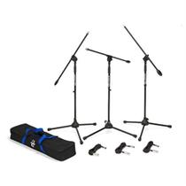 Boom Stand Samson BL3 Ultralight Value, pacote com 3 cabos