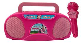 Boombox e Karaoke - Minnie - Pilhas Inclusas