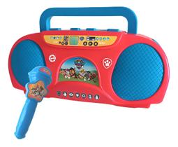 Boombox E Karaoke Patrulha Canina Infantil Candide Boombox E Karaoke Patrulha Canina Infantil Candide
