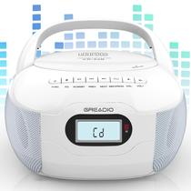 Boombox Greadio CD-X2B portátil com Bluetooth 5.1 e LCD