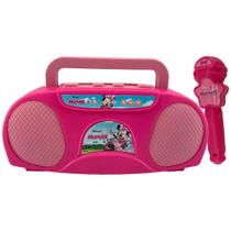 Boombox Karaoke Infantil Minnie Boombox Karaoke Infantil Minnie