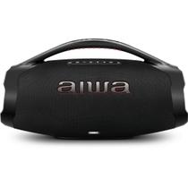 Boombox Plus AIWA BBS-01-B 200W BT 30H IP66 USB Preta Boombox Plus AIWA BBS-01-B 200W BT 30H IP66 USB Preta