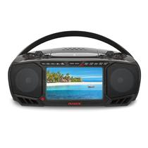 Boombox Portátil Aiwa com Som Cristalino - 2 Alto-Falantes de 3W