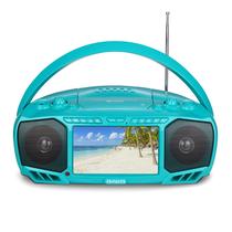 Boombox Portátil Aiwa com Som Cristalino - 2 Alto-Falantes de 3W