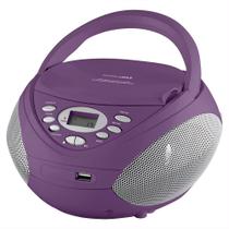 Boombox portátil de CD/MP3 HANNLOMAX HX-326CD com rádio AM/FM