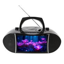 Boombox Portátil TV DVD Emerson EDL-2901 9" Bluetooth