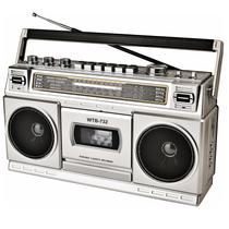 Boombox Retro WISCENT WTB-732 Cassette Bluetooth de los 80