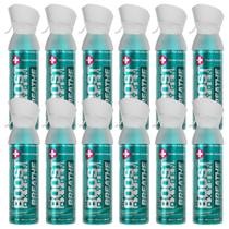Boost Oxygen BREATHE Aroma de Mentol e Eucalipto Lata de 5L Pacote com 12 Boost Oxygen BREATHE Aroma de Mentol e Eucalipto Lata de 5L Pacote com 12