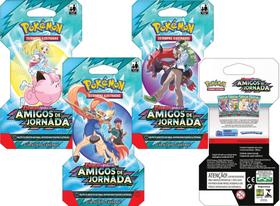 Booster com 6 Cartas Pokémon Escarlate e Violeta Amigos de Jornada Copag - 7896192353689 Booster com 6 Cartas Pokémon Escarlate e Violeta Amigos de Jornada Copag - 7896192353689