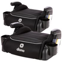 Booster Diono Connect3 R sem Encosto (2 Lugares, 18-54kg) - Preto