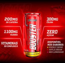 Booster Energy Drink (269ml) - Sabor: Red Lemonade