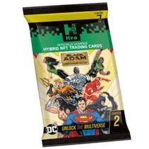 Booster Flowpack NFT Hro DC Black Adam Carta Cards Copag