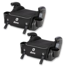Booster Infantil Diono Connect3 RXT Sem Encosto - Pacote com 2 (Preto)