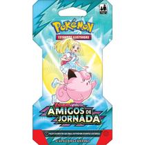 Booster Pokémon Escarlate e Violeta 9 Amigos de Jornada com 6 unidades Copag Original Booster Pokémon Escarlate e Violeta 9 Amigos de Jornada com 6 unidades Copag Original