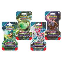 Booster Pokémon Escarlate e Violeta Máscaras do Crepúsculo Copag Cards Cartas - 7896192344281