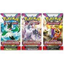 Booster Pokémon kit 3 pacotes Evoluções em Paldea Copag