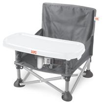 Booster Portátil Bright Starts Pop 'N Sit Cinza (6m-3 anos) Booster Portátil Bright Starts Pop 'N Sit Cinza (6m-3 anos)