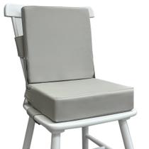 Booster Seat Eiury para Crianças - Assento Elevatório para Mesa de Jantar (Cinza Claro)